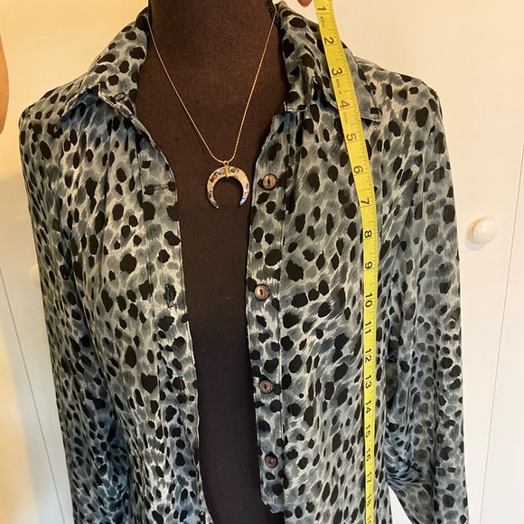 Sarong Style Button Down Cover Up | Collar Cover - Picture 12 of 12